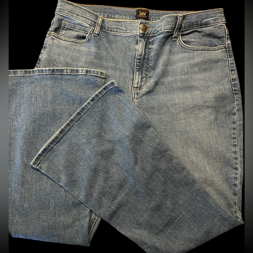 Classic Lee Denim Bootcut Blue Jeans